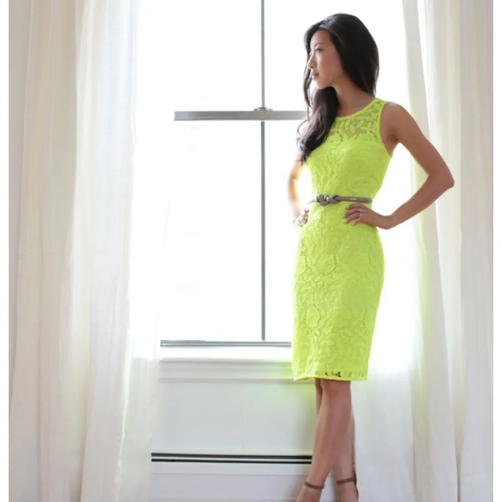NWT • J. Crew • Lace Sheath Dress Coral 6 New